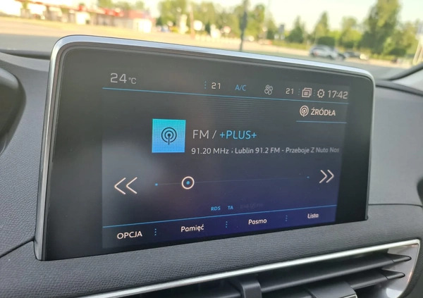 Peugeot 3008 cena 71340 przebieg: 31000, rok produkcji 2017 z Frampol małe 137